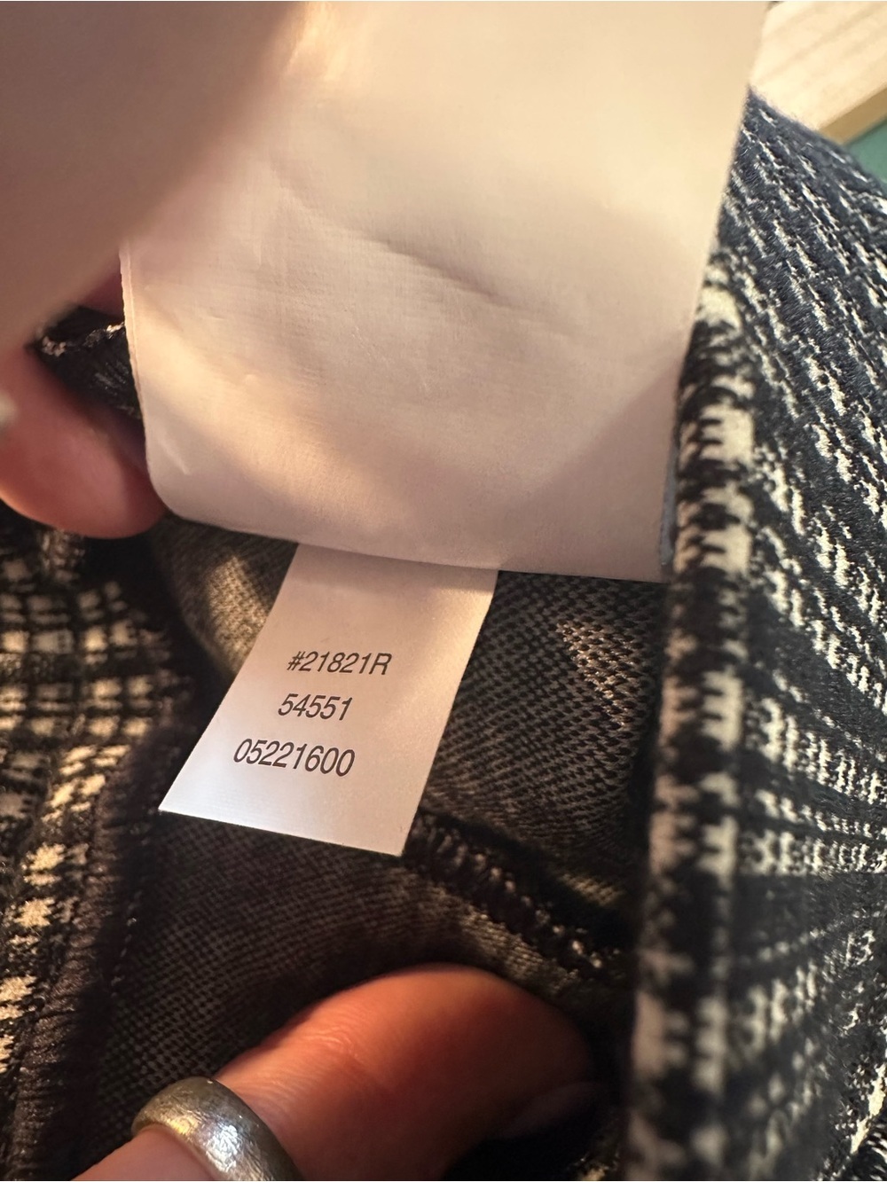 SPANX Ponte Slim Straight Jacquard Pants mini collier 21821R size medium NWOT - Picture 7 of 11